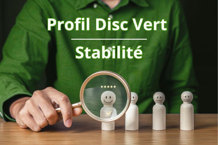 Illustration Profil DISC Vert : Stabilité | Coopération et Confiance