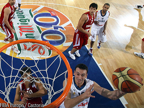 Illustration Cédric Ferchaud, basketteur pro : « Avec les outils, on peut mieux appréhender les réactions sur le terrain »