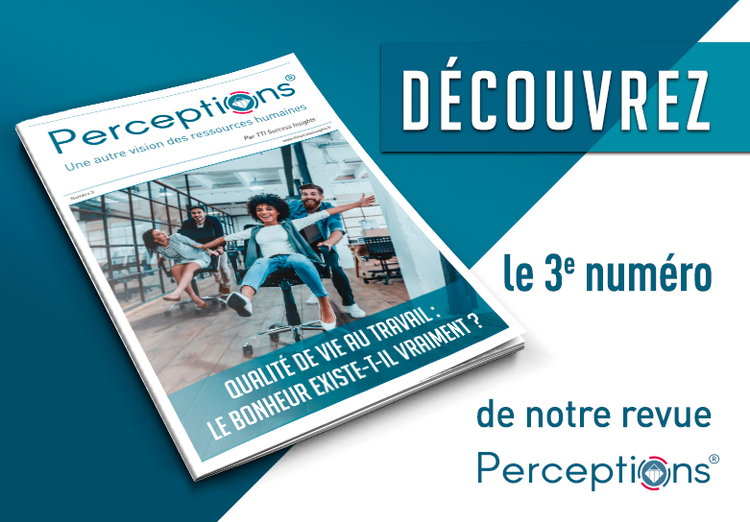 Illustration Découvrez le 3e numéro de votre Revue Perceptions !