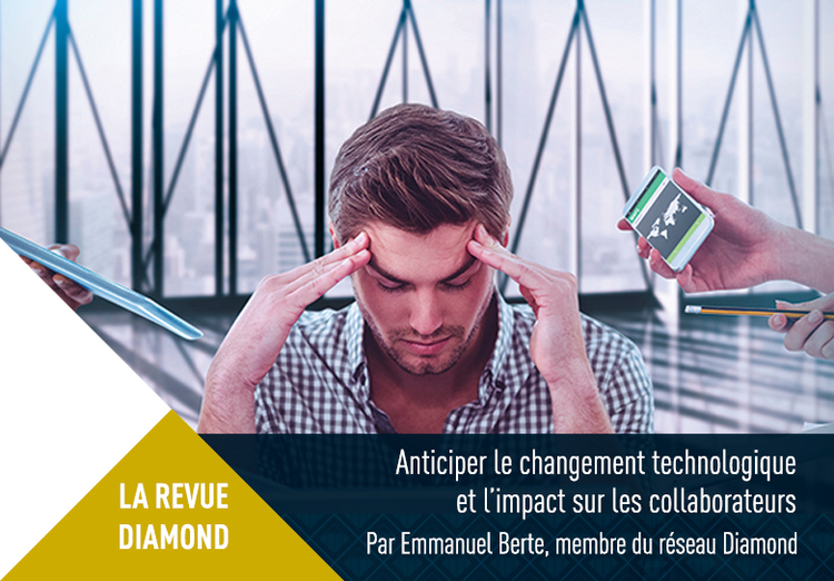 Illustration Anticiper le changement technologique et l’impact sur les collaborateurs